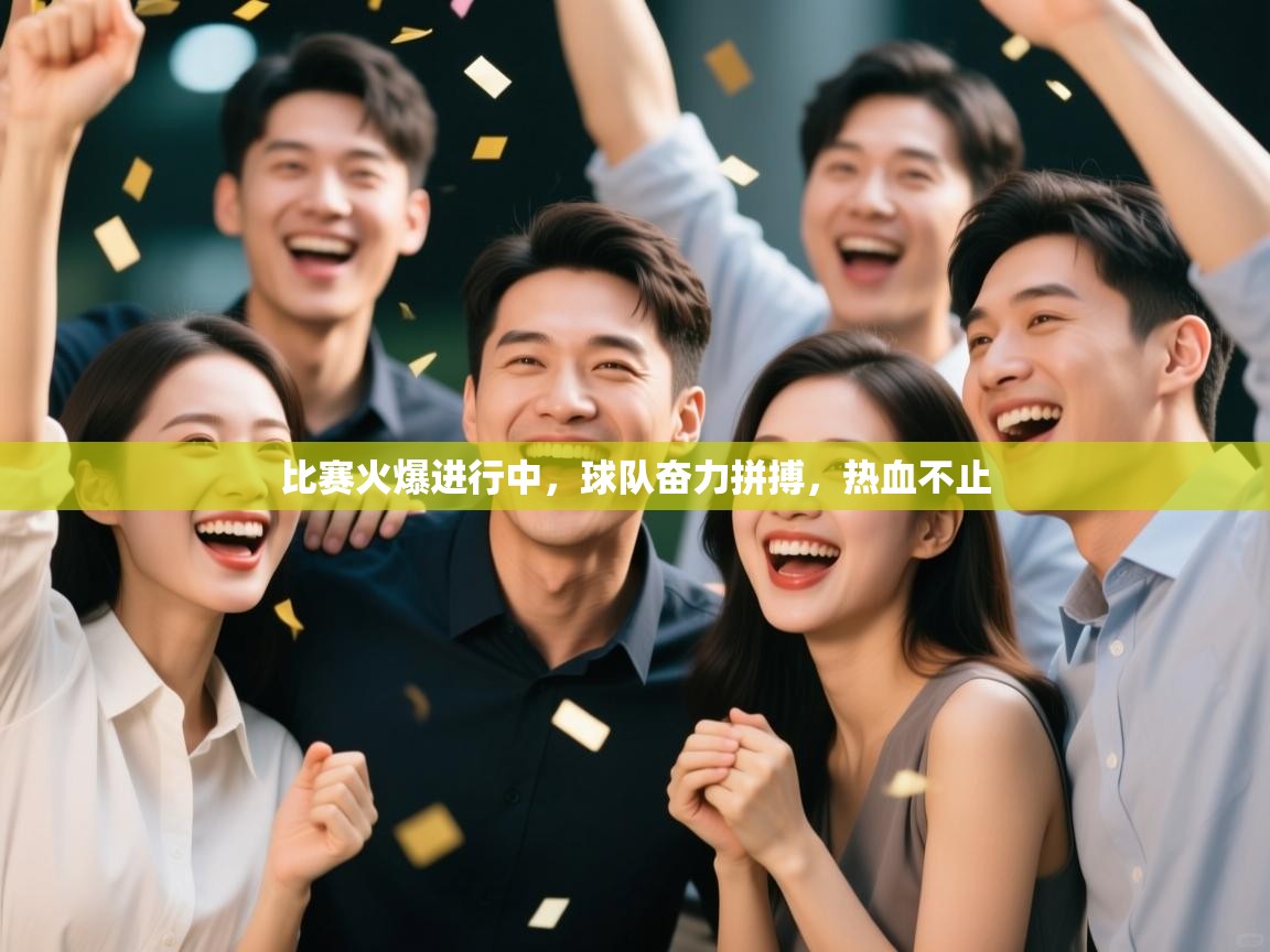 比赛火爆进行中，球队奋力拼搏，热血不止